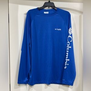 Columbia Royal Blue Sportswear long sleeve Top